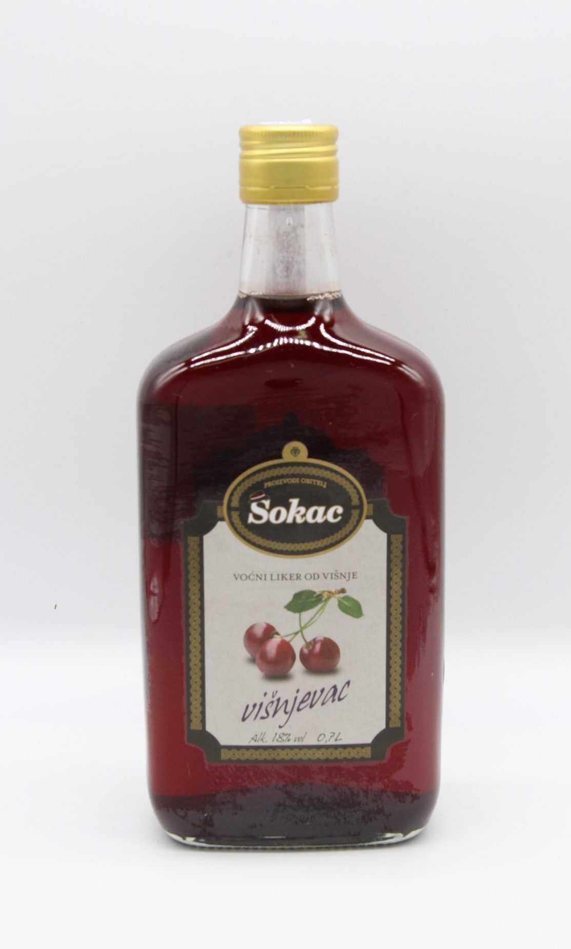 Kirschlikör Visnjevac Sokac 0,7L | Weinimport Dalmacija Knezevic KG