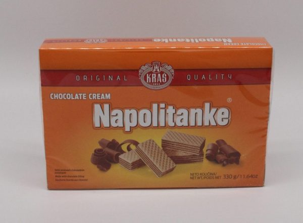Napolitanke Chocolate Cream Kras 327g