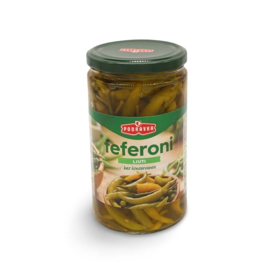 Pfefferoni scharf Podravka 310g