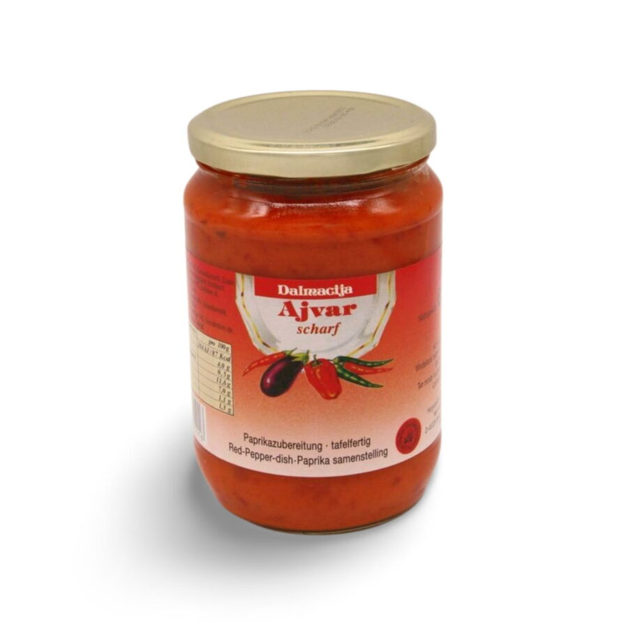 Ajvar scharf Dalmacija 680g