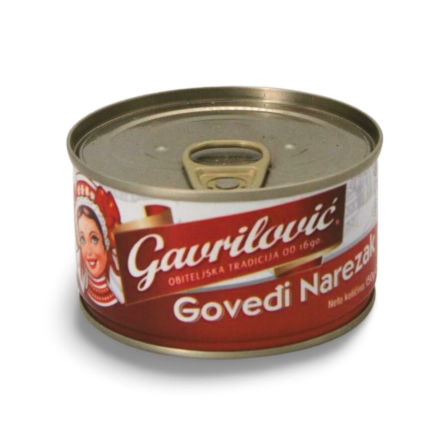 Rinderfrühstücksfleisch Gavrilovic 150g