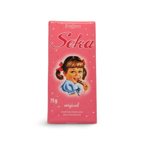 Milchschokolade "Seka" Zvecevo 75g