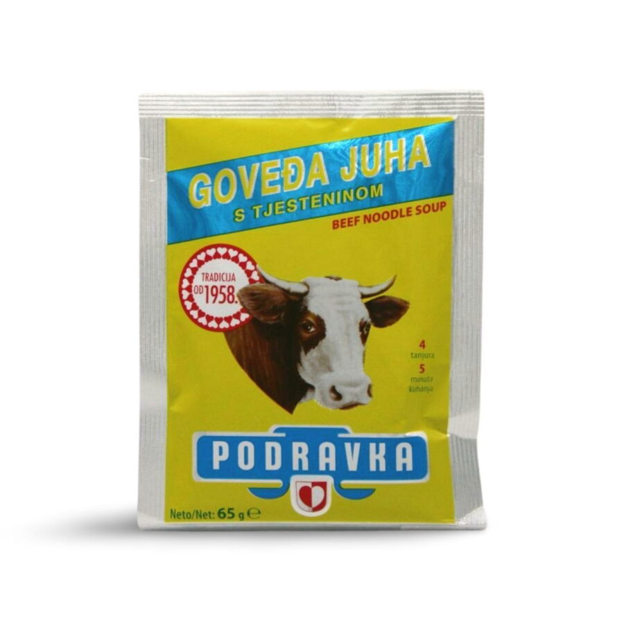 Rindersuppe mit Nudeln Podravka 65 g