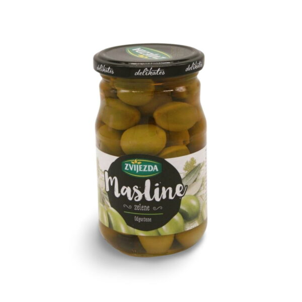 grüne Oliven mit Stein Zvijezda 700g