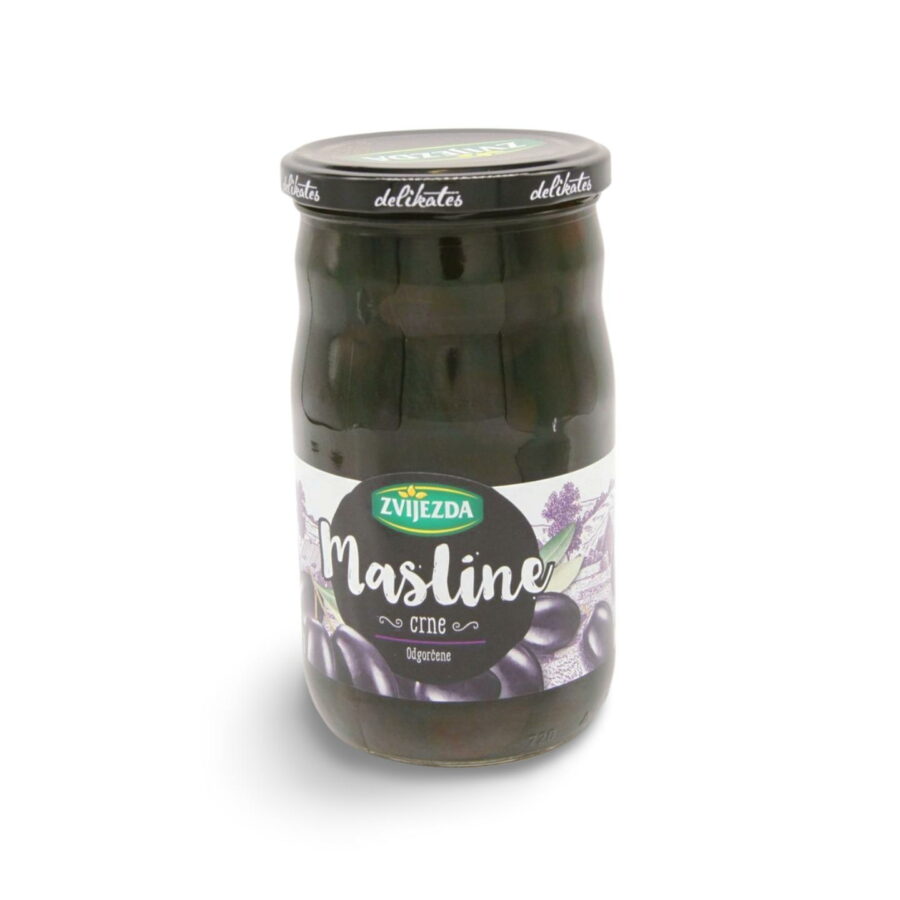 schwarze Oliven Zvijezda 700g