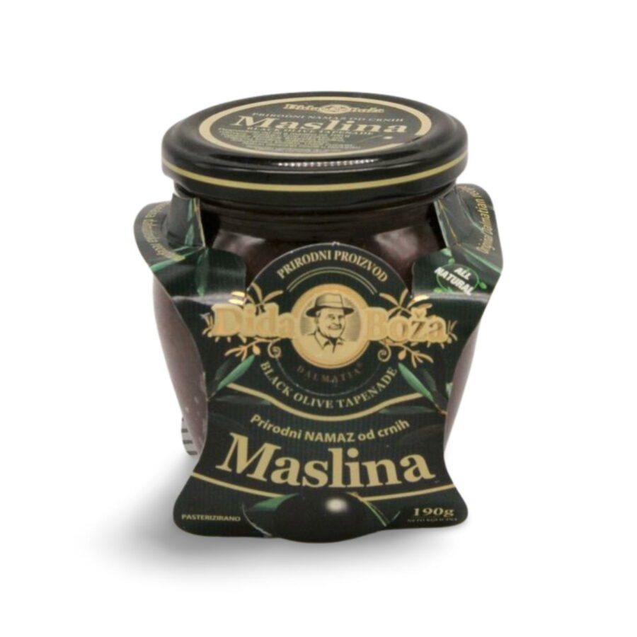 Olivenpaste schwarz Dida Boza 190g