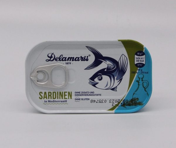 Sardinen in Olivenöl Delamaris 90g