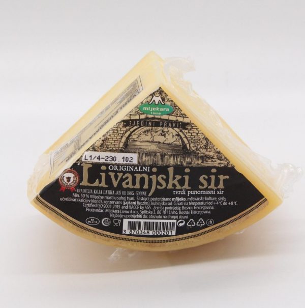 Livanjski Sir Mljekara Livno 620g