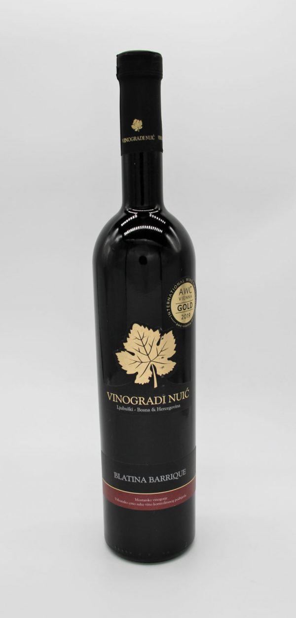 Blatina Barrique Vinogradi Nuic 0,75 L | Rotwein | Wein