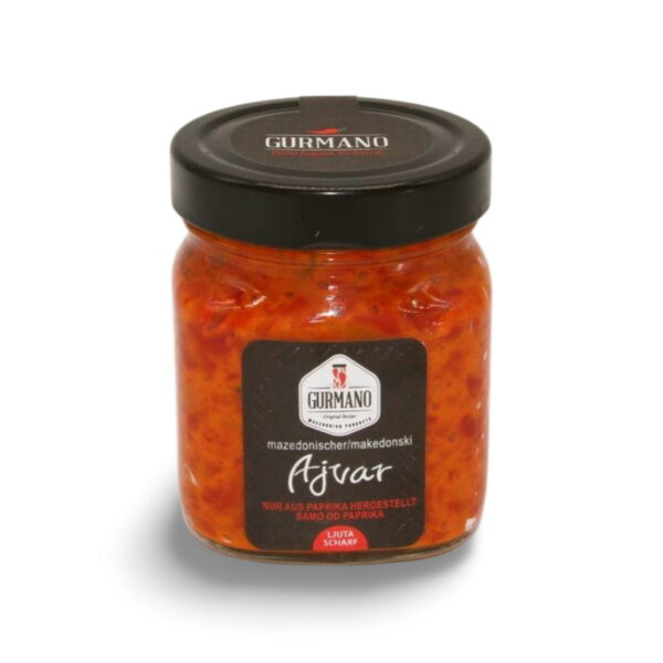 Ajvar scharf Gurmano 300g