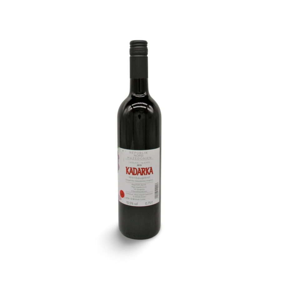 Ein lieblicher Rotwein