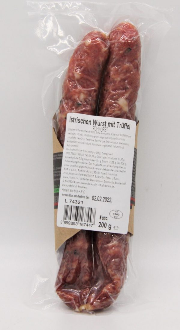 Istarska Kobasica s tartufima 200g Histris – Bild 2