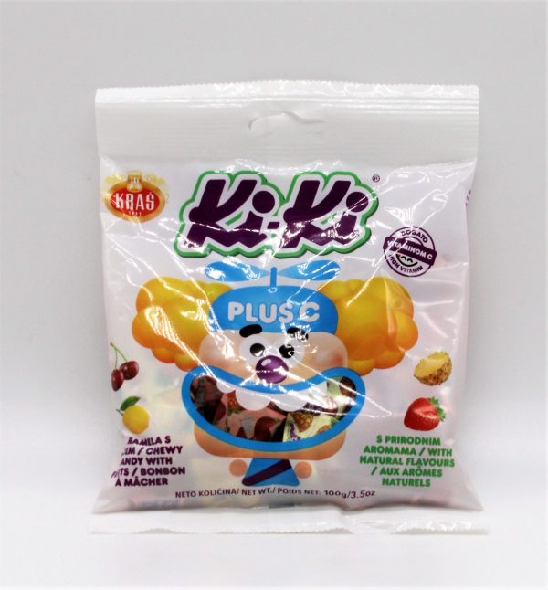 Kiki plus C Kaubonbon Kras 100g