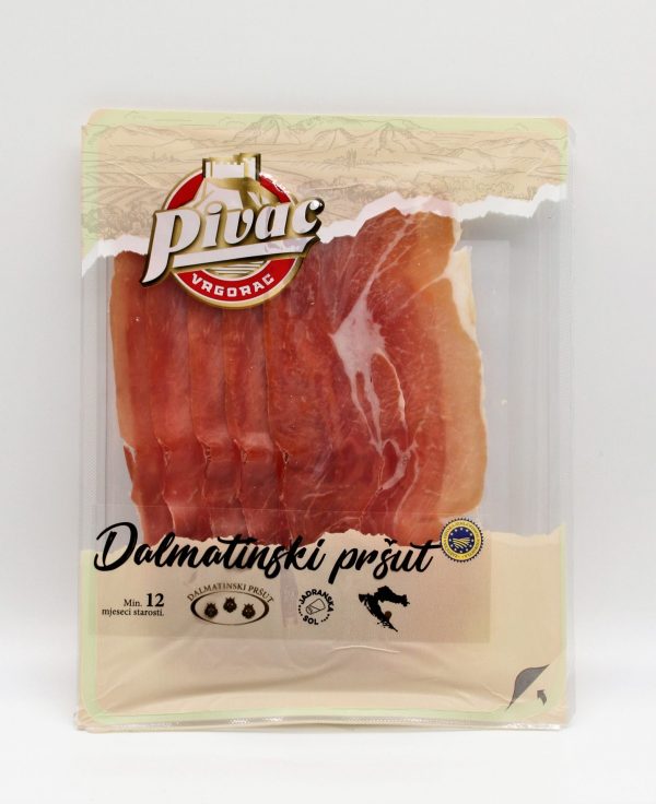Dalmatinski Prsut Pivac geschnitten 100g