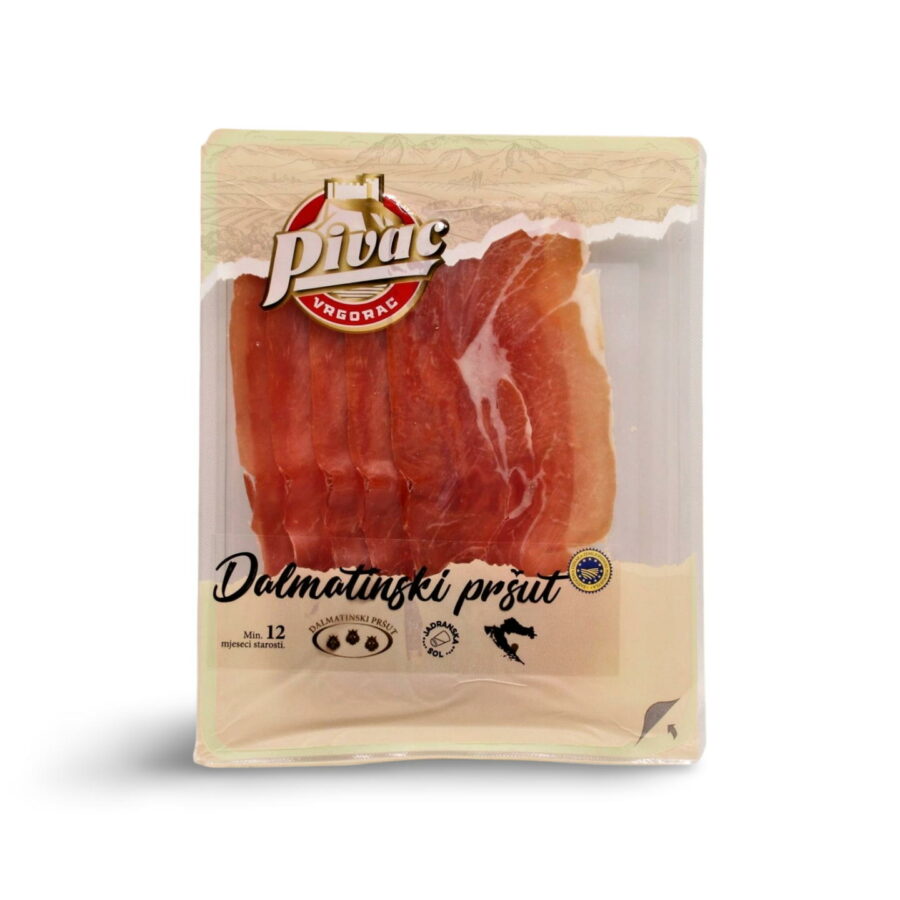Dalmatinski Prsut Pivac geschnitten 100g