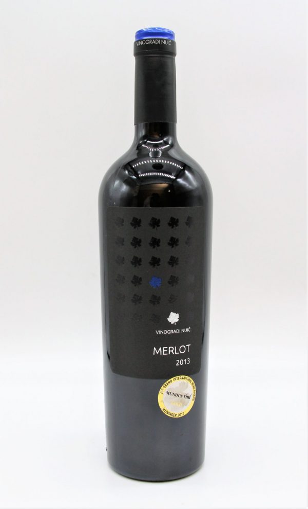 Rotwein Merlot Premium Vinogradi Nuic 0,75l – Bild 2
